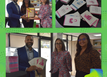 Official visit & special book donation